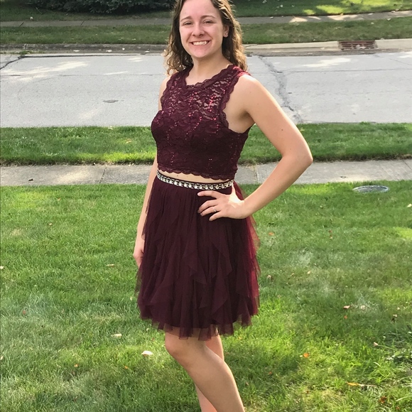 my michelle two piece dress